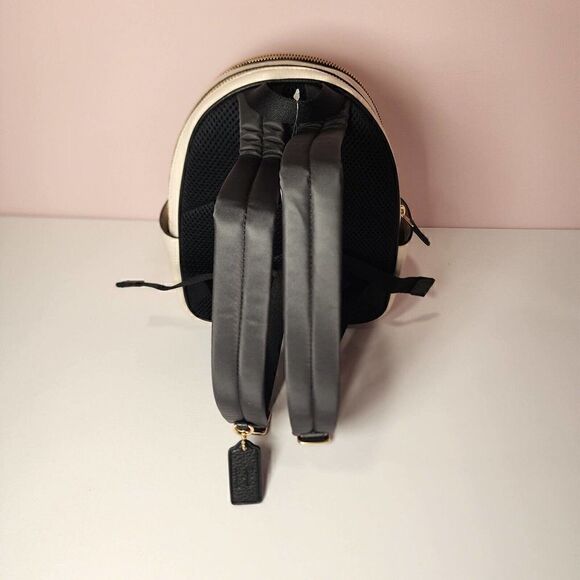 NWT Coach CC158 Disney X Coach Mini Court Backpack With Cruella Motif Ch… - Picture 3 of 6